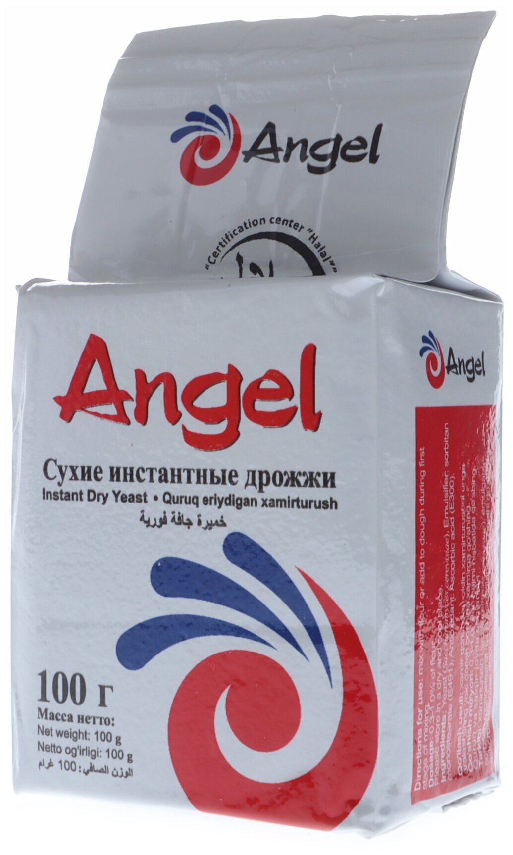 Сухие инстантные дрожжи Angel (Instant Dry Yeast) 100 гр