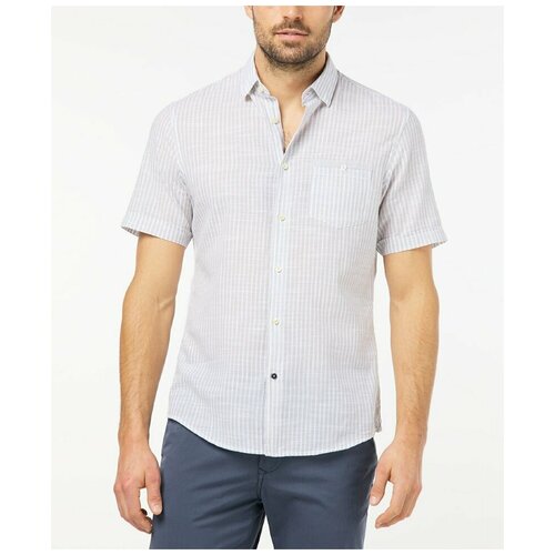 фото Мужская рубашка pierre cardin короткий рукав airtouch (53916/000/27174/9005 размер xxl)