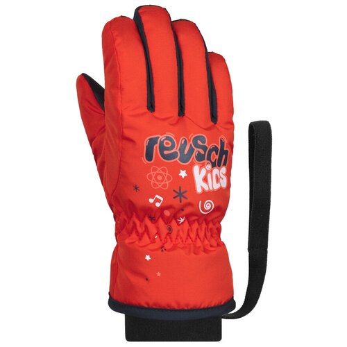 Перчатки Reusch, размер 0, красный перчатки reusch красный