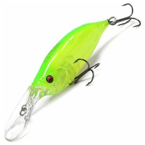 megabass ixi shad type r gp hachiro Megabass IxI Shad Type-R Clear Lime Chart