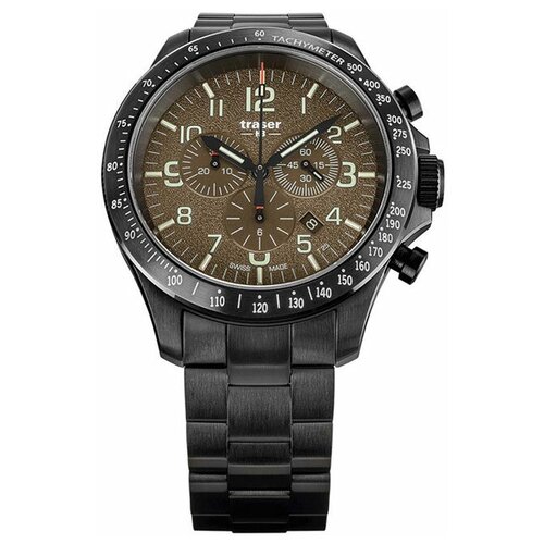 Часы наручные TRASER P67 OFFICER PRO CHRONO KHAKI 109460