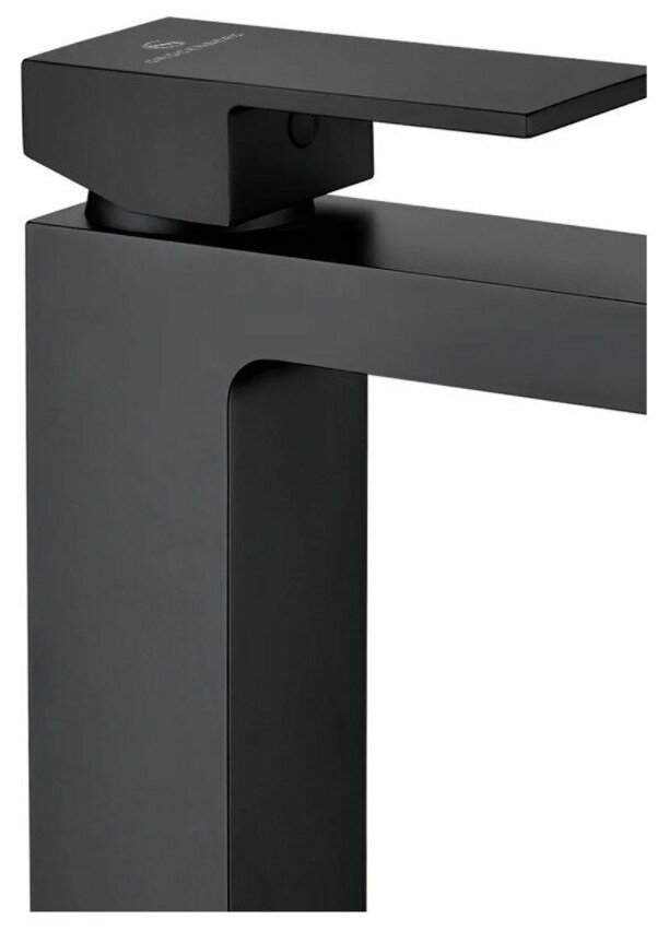 Смеситель для раковины Grocenberg GB2008BL черный матовый — фото 1