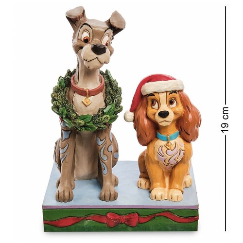 Статуэтка Рождество - Леди и Бродяга Disney Traditions 906758