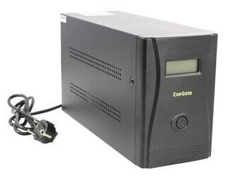 ИБП ExeGate SpecialPro Smart LLB-1000.LCD.AVR.EURO.RJ <1000VA/650W, LCD, AVR, 4евро, RJ45/11>EP285487RUS