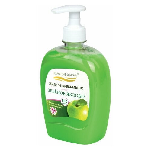 Мыло-крем жидкое 500 г золотой идеал 