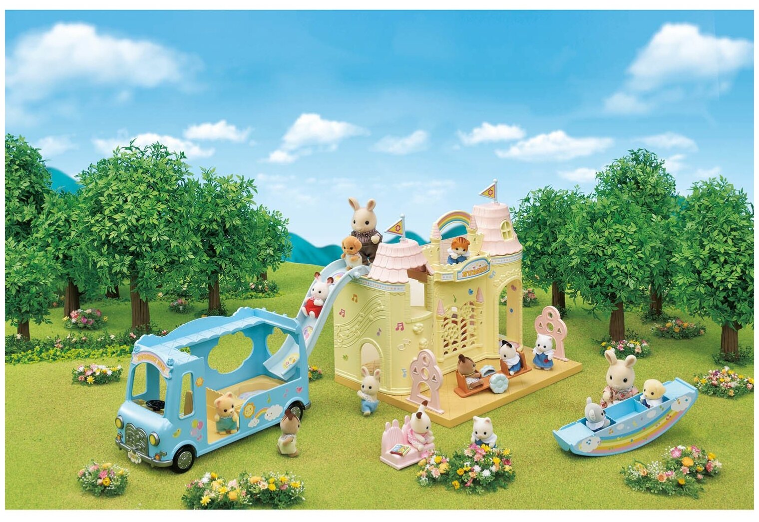 Набор Sylvanian Families: Детская прогулка 5316