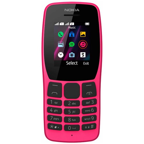 99011623246 Сотовый телефон Nokia 110 2019 розовый 378900₽
