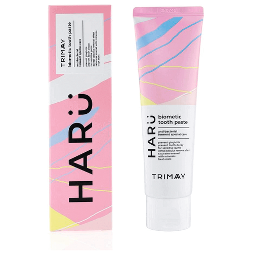 Trimay HARU Biometic Toothpaste 120ml/ Универсальная зубная паста с гидроксиапатитом и ферментирован