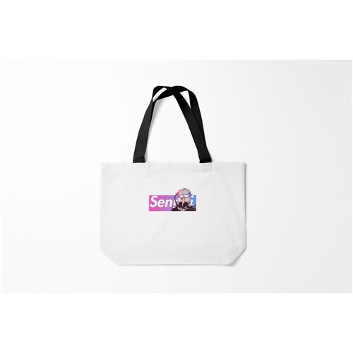 фото Сумка-шоппер / 46х35 см / аниме / re zero. жизнь с нуля в альтернативном мире zero burnettie