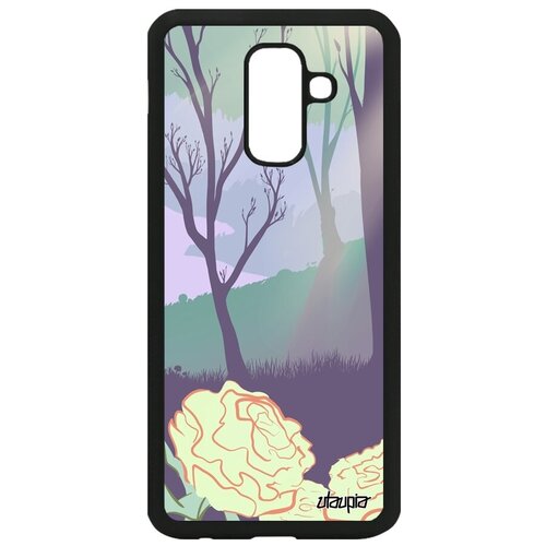 фото Необычный чехол на телефон // samsung galaxy a6 plus 2018 // "лесные розы" розы природа, utaupia, цветной