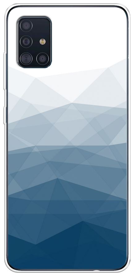 Силиконовый чехол на Samsung Galaxy A51 / Самсунг Гэлакси А51 Абстракция небо