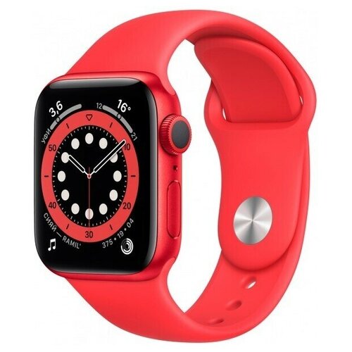 фото Умные часы m26 pro kuplace/ smart watch m26 pro / m26pro с полноразмерным hd экраном и активной боковой кнопкой, красный
