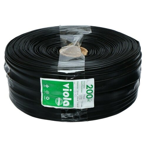 Лента для капельного полива, d = 16 мм, L = 200 м, интервал между капельницами 300 мм, 1 л/ч./В упаковке шт: 1