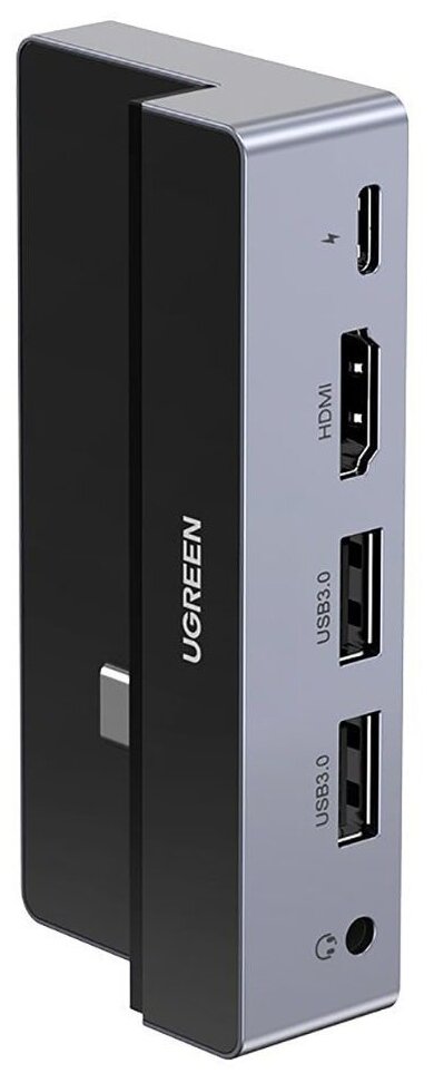 USB концентратор Ugreen для iPad Pro (хаб) 2 x USB 30 HDMI 35 jack PD (70688)