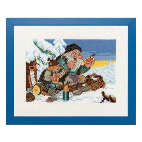 фото Набор для вышивания eva rosenstand 14-270 зимний пикник