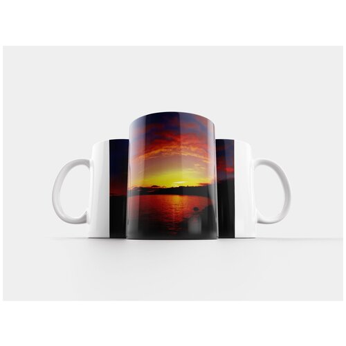 фото Кружка "храм, хижины, пальмы" 320 мл lotsprints