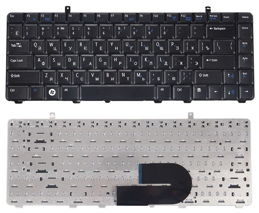 Клавиатура для Dell Vostro 1015, PP37L, 1014, A840, A860 (V080925BS1, AEVM8700110)