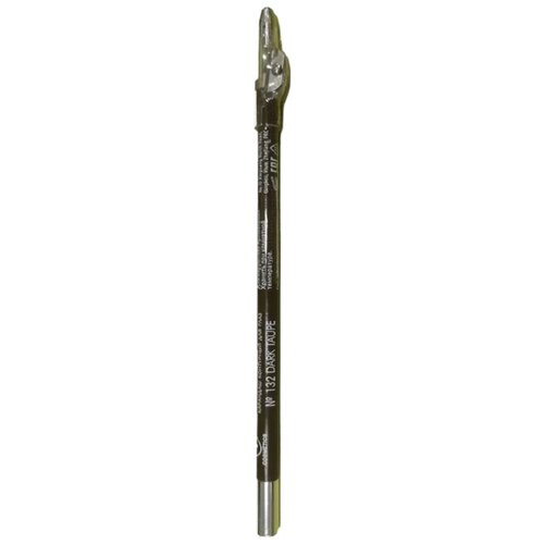 TF Cosmetics Карандаш для глаз с точилкой Professional Eyeliner, оттенок 132 темный серо-коричневый triumph контурный карандаш с точилкой тон 76 персик 5 шт