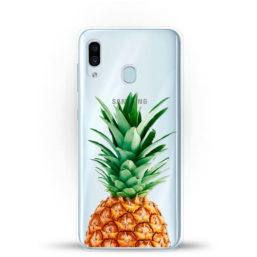 фото Силиконовый чехол ананас на samsung galaxy a20 andy & paul