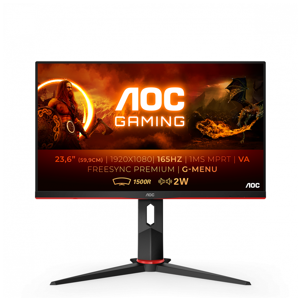 Игровой монитор AOC GAMING C24G2AE/BK