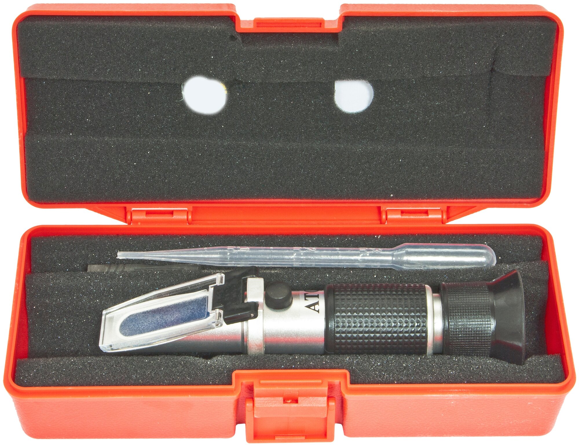 фото Рефрактометр ER-86301 3в1 (антифриз, электролит, омывающая жидкость) эврика /1/50