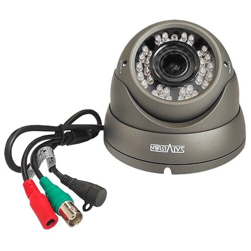 Камера видеонаблюдения уличная купольная мультиформатная 2 Mpix 1080p AHD TVI CVI CVBS камера UTC 28 - 12 mm 428000₽