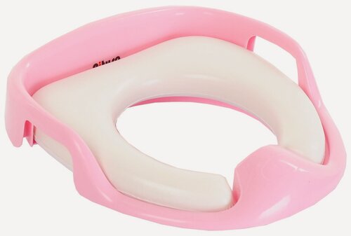 Изображение товара Накладка на унитаз для детей, Pituso, мягкое сиденье, боковые ручки, цвет розовый