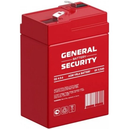 Аккумулятор General Security GS4.5-6