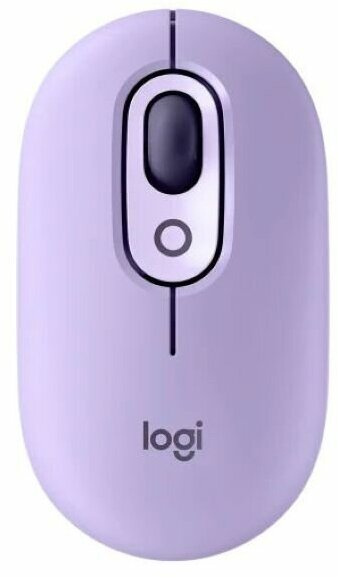 Беспроводная мышь Logitech Pop, фиолетовый