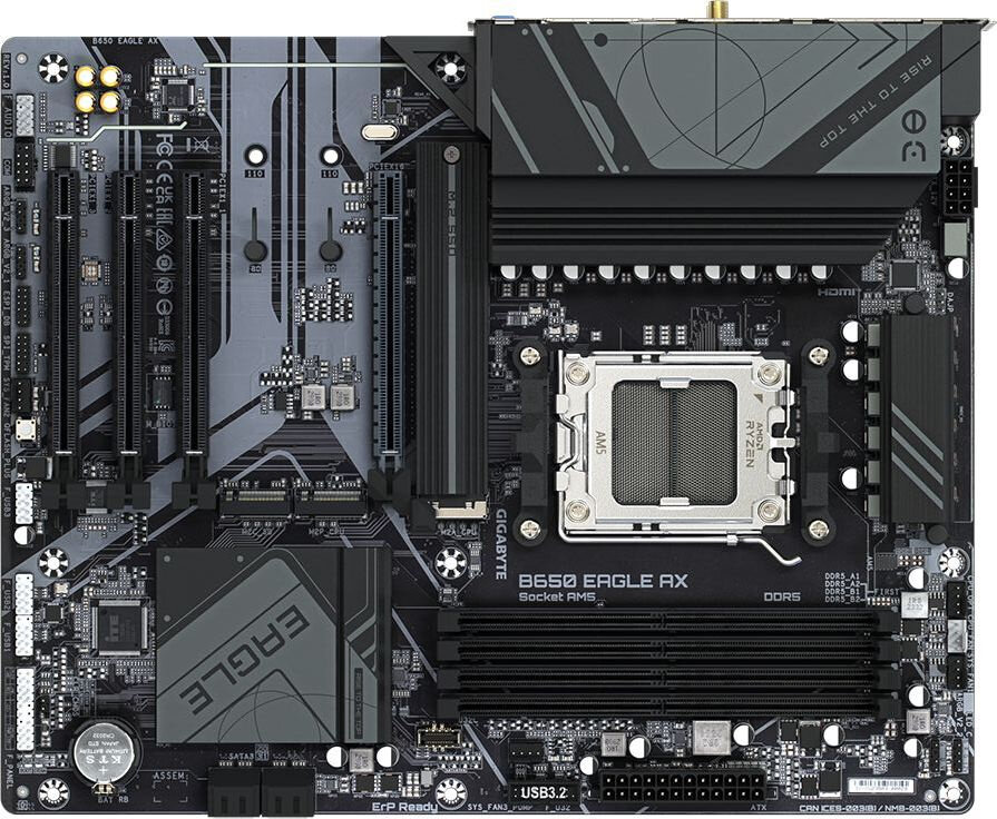 Материнская плата Gigabyte B650 EAGLE AX (AM5, ATX)