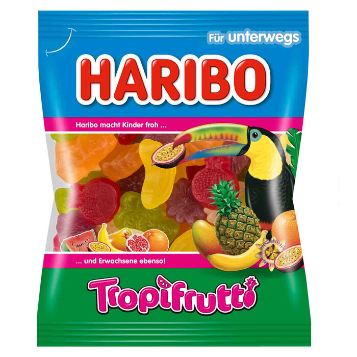 Жевательный мармелад Haribo тропические фрукты (Германия), 175 г