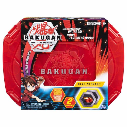 Bakugan - Кейс для хранения + 1 бакуган в комплекте