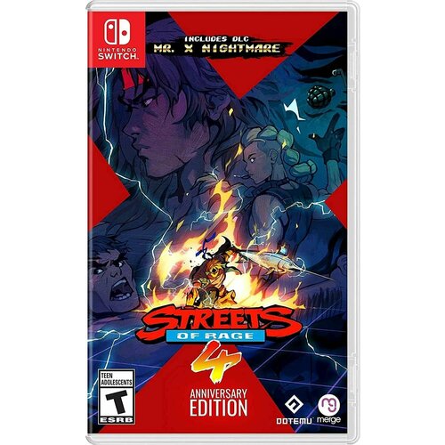 Игра Nintendo Switch Streets of Rage 4 - Anniversary Edition