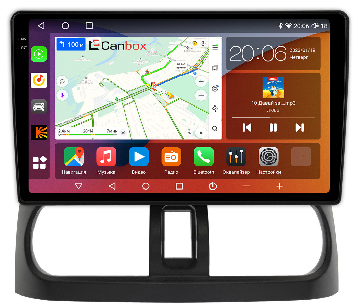 Штатная магнитола Canbox H-Line 2K 4183-10-2377 для Nissan Sunny (B15) 1998-2004 на Android 10 (4G-SIM, 4/64, DSP, QLed)