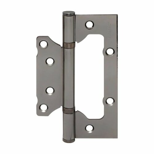 Петля без врезки FIXBERG 2BB 125х75х25 мм черный никель 579₽