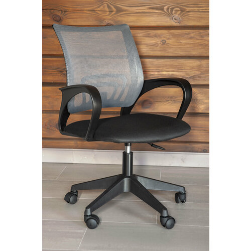 Кресло компьютерное офисное стул на колесиках Hesby Chair 2 серое 5661₽