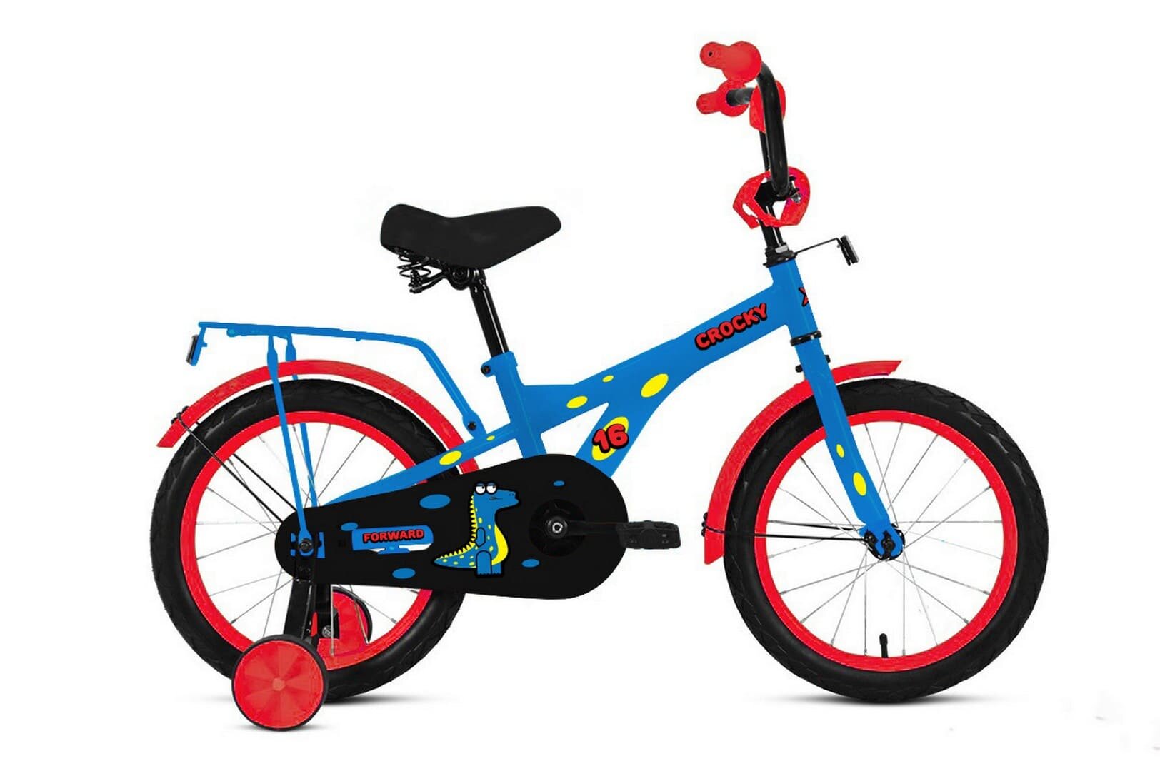 Детские велосипеды Forward Детский велосипед FORWARD CROCKY 18" 2023, 18" голубой