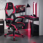 Игровое кресло COMIRON GAME-17 Ninja Красный - изображение
