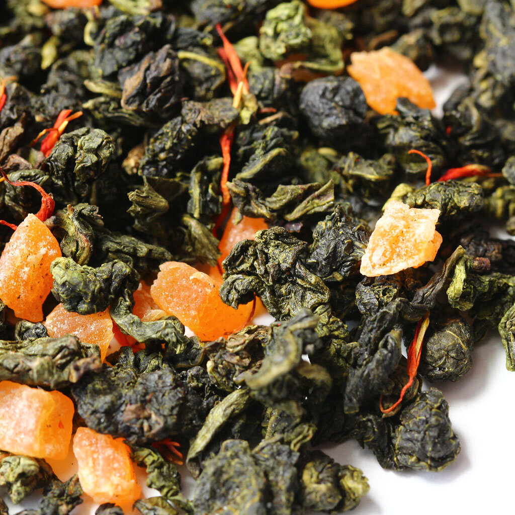 Джекичай Китайский зеленый чай "Улун персиковый", 50 г