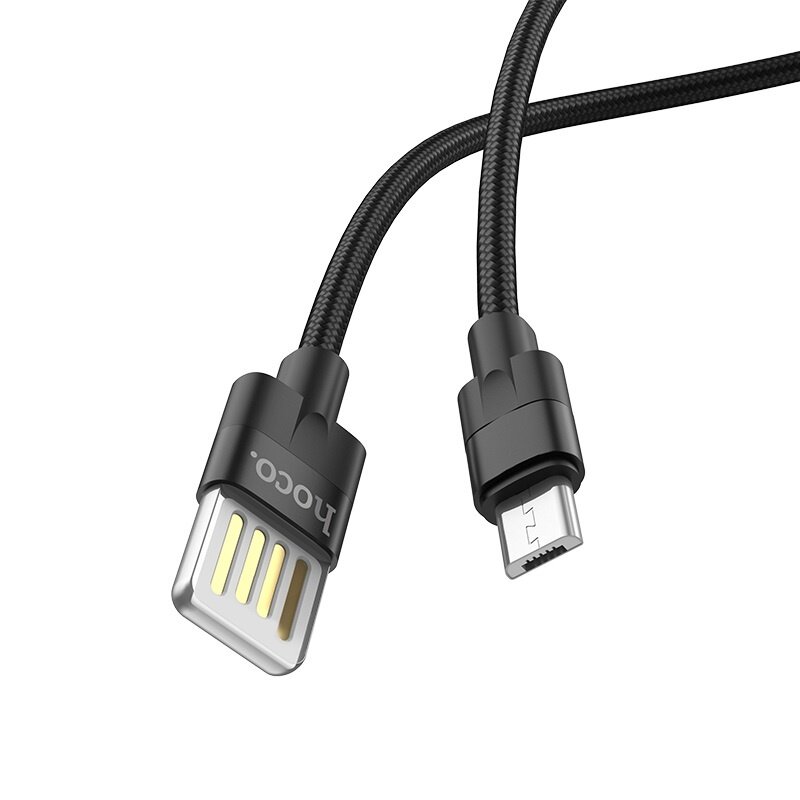 USB кабель U55 Outstanding Micro USB, 1,2м, черный