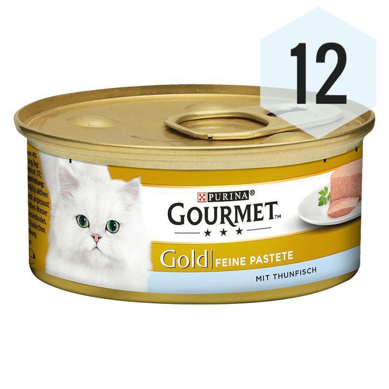 Gourmet Gold - тунец. 12 баночек. Европа