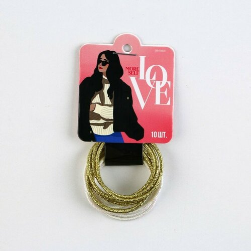 Набор резинок на подвесе Love10 шт диам 35 см 302₽