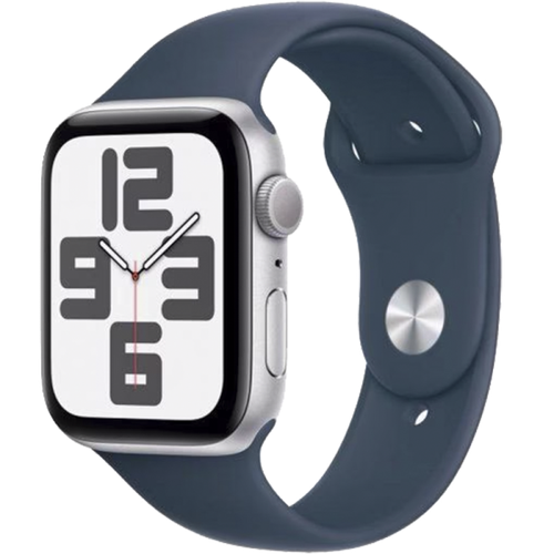 Apple Умные часы Apple Watch SE 2023 40 мм Storm Blue Sport Band Silver Aluminium Size SM MRE13QRA 2699000₽