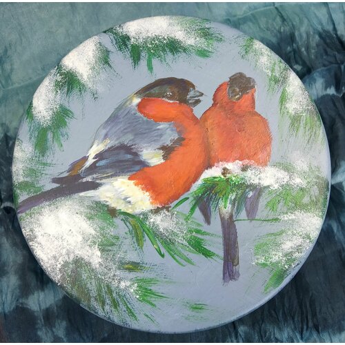 Шкатулка круглая 