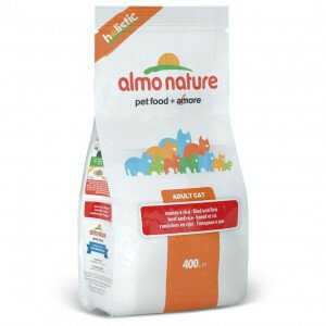 Almo Nature Holistic Adult Cat Beef & Rice сухой корм класса холистик для взрослых кошек с говядиной и коричневым рисом - 2 кг