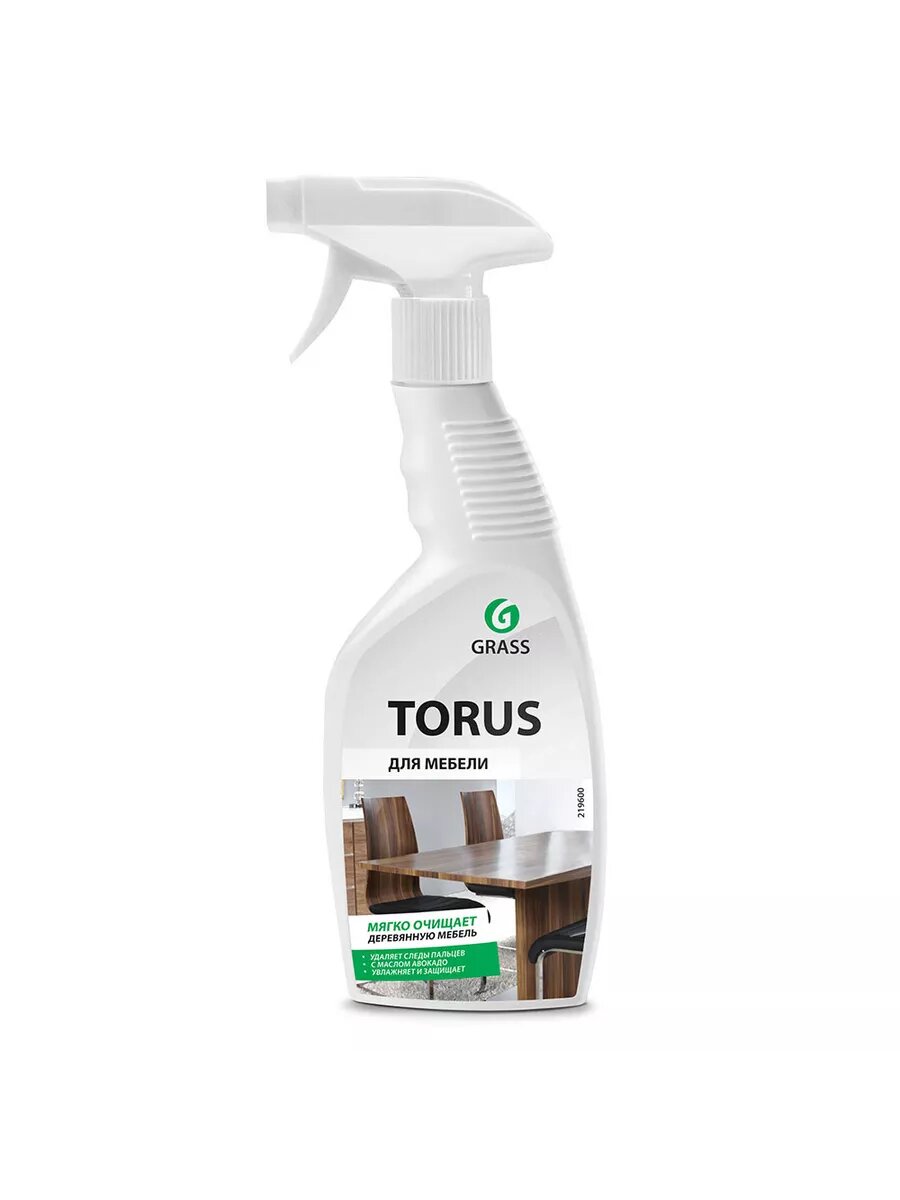 фото Очиститель-полироль для мебели 0,6 л