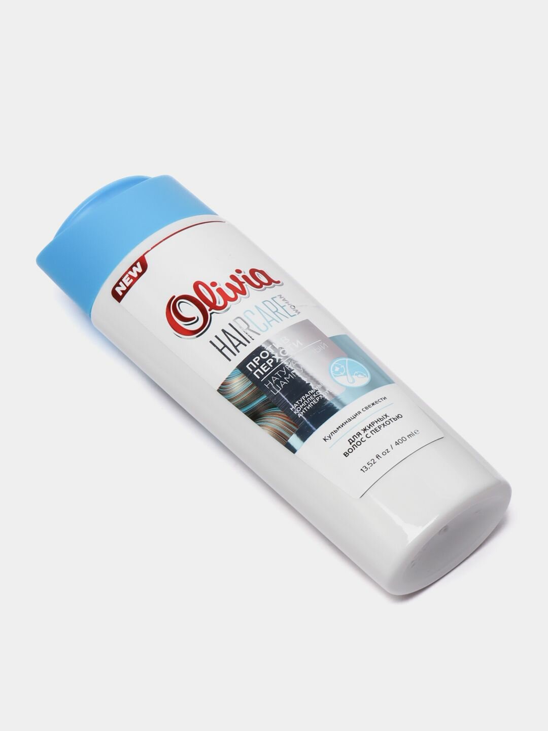 Высококачественный Шампунь для волос против перхоти Olivia Haircare MEN , для жирных волос с перхотью,400ml