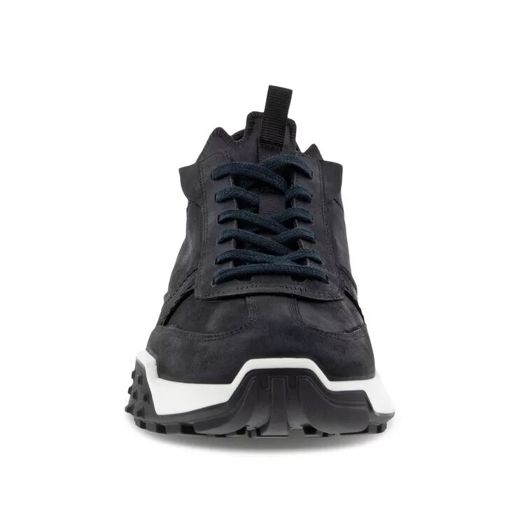 Кроссовки ECCO RETRO SNEAKER M, полнота F, размер 43, черный/белый — фото 1
