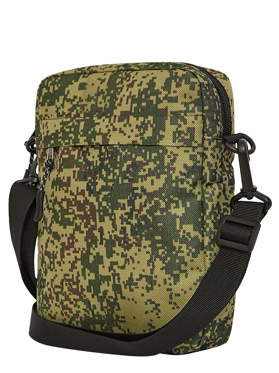 Сумка барсетка FORTE, фактура гладкая, зеленый — фото 1