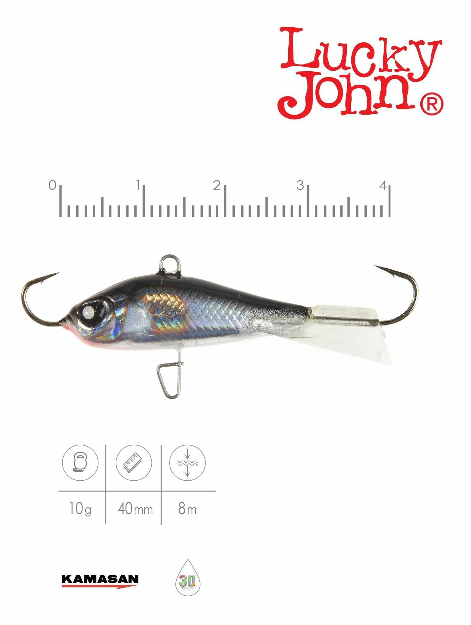 Балансир Lucky John BALTIC 4 40мм/13H — фото 1